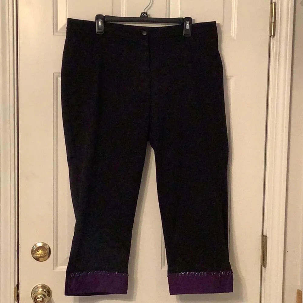 🇺🇸Lane Bryant Venezia dressy crop pants, size 18. - Picture 1 of 9